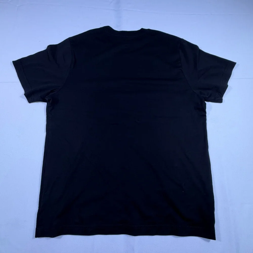 Christian Lacroix Mens Black 100% Pima Cotton Crew Neck Short Sleeve T-Shirt M